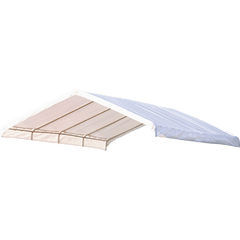 Shelterlogic 12×26 White Canopy Replacement Cover, Fits 2" Frame