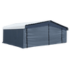 Image of Shelterlogic Arrow Fabric Carport Enclosure Kit, 20x20