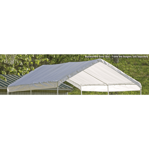Shelterlogic 10×20 White Canopy Replacement Cover, Fits 1-3/8" Frame