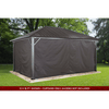 Image of Shelterlogic Sojag GENOVA Brown Curtains 10'x14' polyester