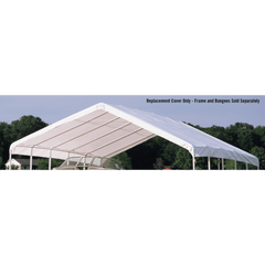Shelterlogic 18×30 Canopy White Replacement Cover for 2