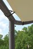 Image of Shelterlogic Solano 10x6 Patio Awning with Tan Cover