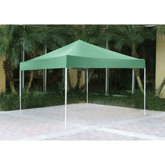 Shelterlogic 12x12 ST Pop-up Canopy, Green Cover, Black Roller Bag