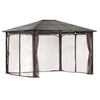 Image of Shelterlogic Sycamore Gazebo 10' x 12' Polycarbonate Roof