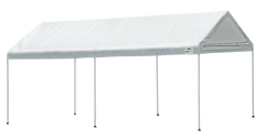 Shelterlogic Gazebo Canopy 10'×20' White 6 leg 1-3/8" frame