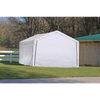 Image of Shelterlogic 12×26 White Canopy Enclosure Kit, Fits 2" Frame