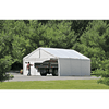 Image of Shelterlogic 18×30 White Canopy Enclosure Kit; FR Rated