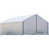 Image of Shelterlogic 18×30 White Canopy Enclosure Kit; FR Rated