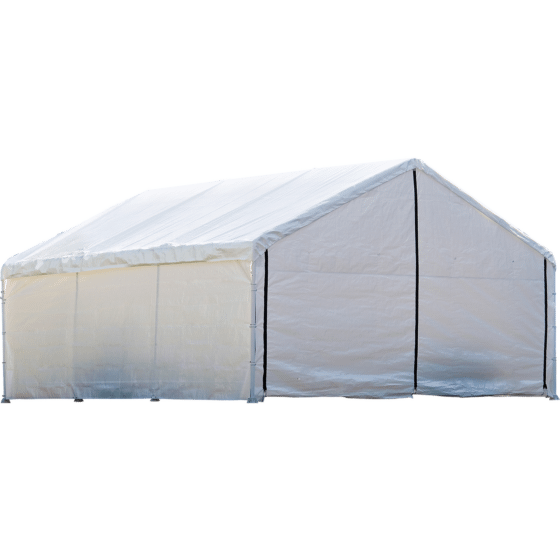 Shelterlogic 18×40 White Canopy Enclosure Kit; FR Rated