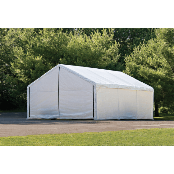 Shelterlogic 18×20 White Canopy Enclosure Kit