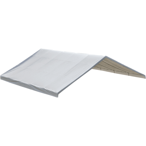 Shelterlogic 30x30 Canopy White Replacement Cover for 2-3/8" Frame; FR Rated