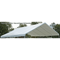 Shelterlogic 30x30 Canopy White Replacement Cover for 2-3/8