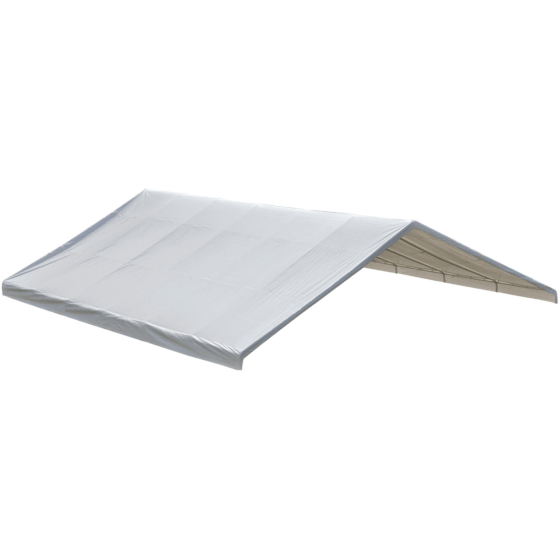 Shelterlogic 30x40 Canopy White Replacement Cover for 2-3/8" Frame; FR Rated