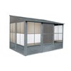 Image of Gazebo Penguin Florence Add a Room 8' x 12' with Metal Roof