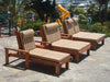 Image of Best Redwood Outdoor Sun Chaise Lounge CLBESB-AWSNS