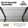 Image of Arrowshed Charcoal 10 ft x 15 ft x 7 ft Carport CPHC101507