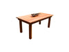 Image of Best Redwood Farmhouse Outdoor Dining Table FDT-31H38W60L-1910