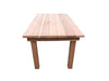 Image of Best Redwood Farmhouse Outdoor Dining Table FDT-31H38W60L-1910