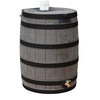 Image of Good Ideas Rain Wizard 50 Gallon Rain Barrel with Darkened Ribs RW50-DR