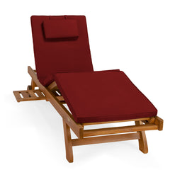 All Things Cedar with Cushion Multi-position Chaise Lounger TL78