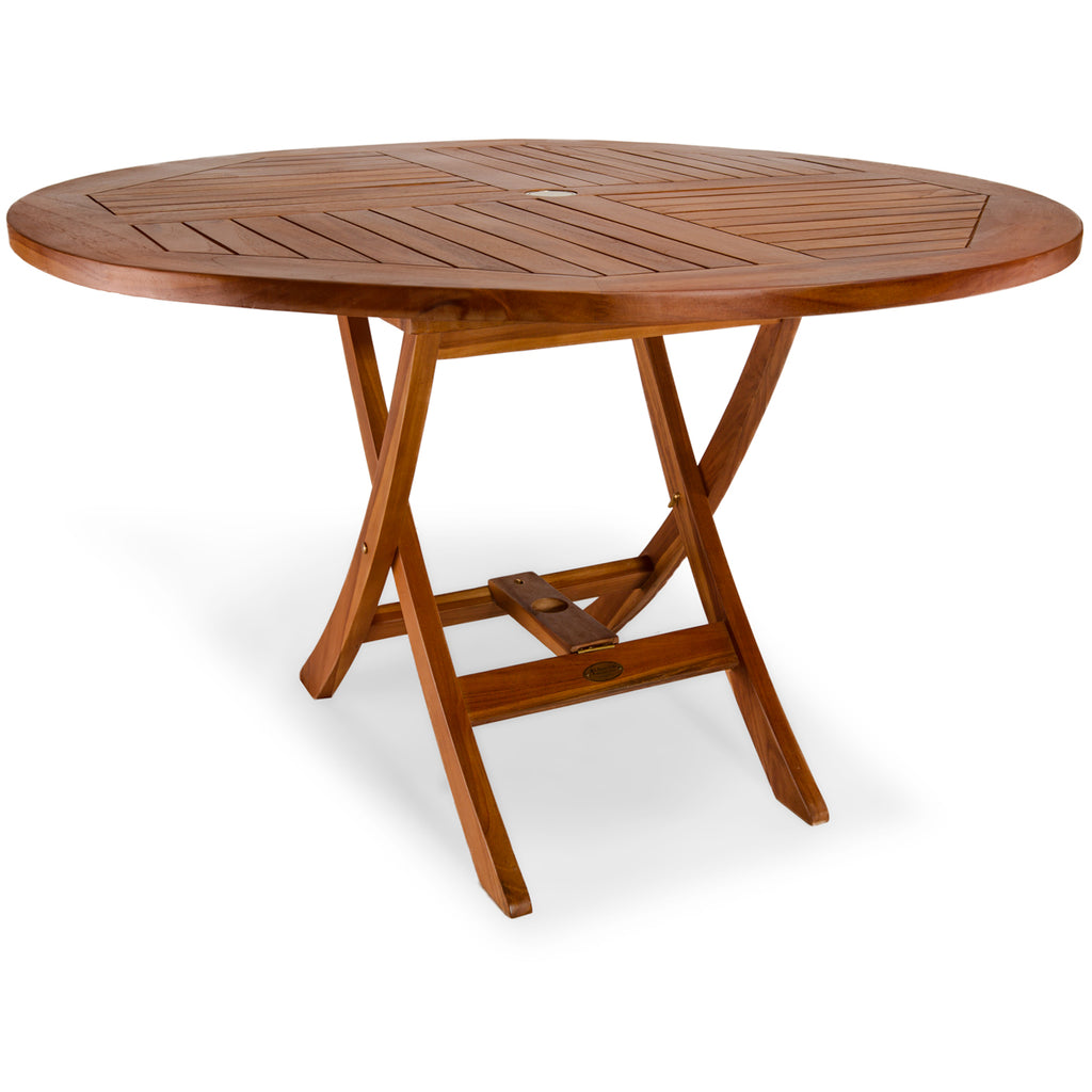 All Things Cedar Round Folding Dining Table TR48