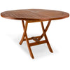Image of All Things Cedar Round Folding Dining Table TR48