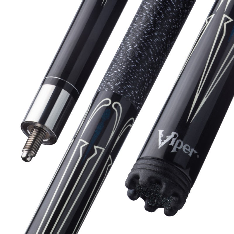 GLD Products Viper Sinister Black and White Billiard/Pool Cue Stick
