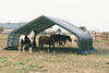 Image of Shelterlogic Run-In Shelter Peak 22 ft x 20 ft x 10 ft Hay Shelter 58432