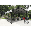 Image of Shelterlogic Arrow® Carport, 12x20x7, 29 Gauge Galvanized Steel Roof Panels, 2 in. (5 cm) Square Tube Frame