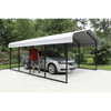Image of Shelterlogic Arrow® Carport, 12x20x7, 29 Gauge Galvanized Steel Roof Panels, 2 in. (5 cm) Square Tube Frame