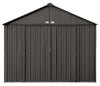 Image of Arrowshed EZEE Shed Steel 10 ft x 8 ft Charcoal Storage Shed EZ10872HVCC