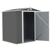 Image of Shelterlogic EZEE Shed® , 6x5, Low Gable, 65 in walls, vents, Charcoal & Cream