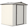 Image of Shelterlogic EZEE Shed® , 6x5, Low Gable, 65 in walls, vents, Cream & Charcoal