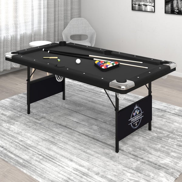 GLD Products Fat Cat Trueshot 6' Folding Billiard Table