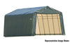 Image of Shelterlogic Custom Peak 12 ft x 24 ft x 8 ft Standard PE 9 oz Sheltercoat 72434