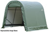 Image of Shelterlogic 11x16x10 Round Style Shelter, Green Cover