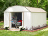 Image of Arrowshed Lexington Steel 10 ft x 14 ft Eggshell Storage Shed LX1014-C1