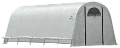 Shelterlogic Grow It Heavy Duty Round 12 ft x 20 ft x 8 ft Walk-Thru Greenhouse 70592